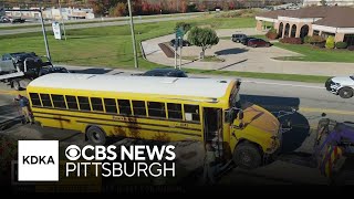 Students jump into action after school bus crash in Westmoreland County [upl. by Geerts]