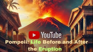 Pompeii Life Before and After the Eruption [upl. by Nivalc]