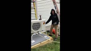 Mini Split System Installation by Vortechs HVAC Inc [upl. by Samot764]