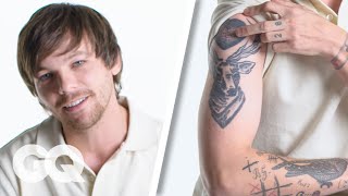 Louis Tomlinson Breaks Down His Tattoos  GQ [upl. by Corotto]