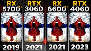 RX 5700 XT vs RTX 3060 vs RX 6600 XT vs RTX 4060  1080p1440p  14 Games  The Ultimate Comparison [upl. by Danieu]