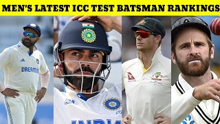 Mens Latest Icc Batsman Rankings  Latest Icc Test Batsmen Ranking  Icc Test Batting Ranking 2024 [upl. by Anan705]