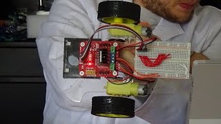 Simple esp 8266 NodeMCU robot [upl. by Wj220]