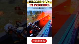 Record old player in free fire😱viralvideo trending youtubeshorts shorts video garenafreefire [upl. by Howey393]