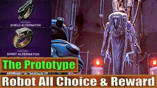 The Prototype Robot All Choice amp Reward Remnant 2 The Dark Horizon Dlc [upl. by Cohe889]