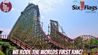 How good is the original Six Flags Park  Six Flags Over Texas 2024 [upl. by Marshal]