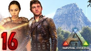 JOURNEY TO THE VOLCANO  Part 16  Ark Survival Evolved The Island [upl. by Safier]