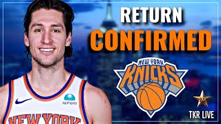 NBA Insider CONFIRMS Ryan Arcidiacono Will RETURN To NY TKR Live  Knicks News [upl. by Limaa]