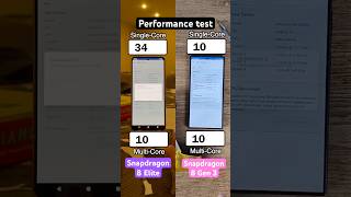 Qualcomm Snapdragon 8 Elite vs Snapdragon 8 Gen 3 performance test [upl. by Luelle]