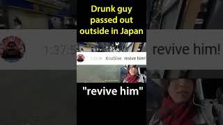 The Drunkest Guy Passing Out In Japan [upl. by Crawley754]