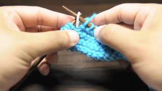 How to Knit Placing a Stitch Marker [upl. by Yerbua446]