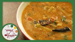 Sambar  South Indian Curry  Recipe by Archana  Vegetarian Main Course in Marathi [upl. by Irb725]