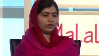 Malala at the Newseum Pashto [upl. by Eneleahcim]