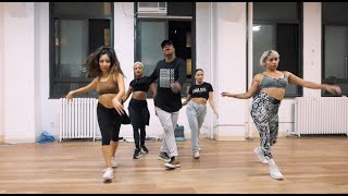 quotCongaquot Latin Fusion  Brayan Llamoza Choreography ft Valeria Alarcon [upl. by Anonyw911]