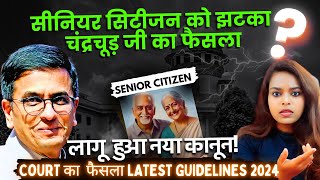 SENIOR CITIZEN  Landmark Supreme Court Judgement by dy chandrachud [upl. by Aihsyak277]