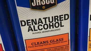 the DIFFERENCE between denatured alcohol and alcohol [upl. by Aible]