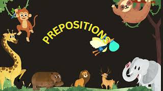 Preposition song power up Learn and sing with us to learn about prepositions [upl. by Apgar]