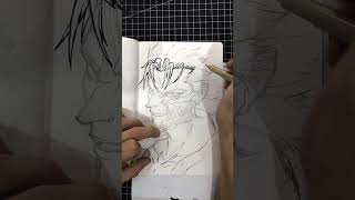 Drawing Grimjow  Bleach [upl. by Otipaga214]