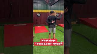 People throw around the words scap load when discussing pitching and how to load the arm baseball [upl. by Champaigne]