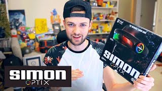 Simon Optix Challenge w AliA  Hasbro Gaming [upl. by Irabaj57]