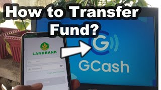 How to Transfer Fund from Landbank to Gcash Update  Tutorial Series [upl. by Annelak]