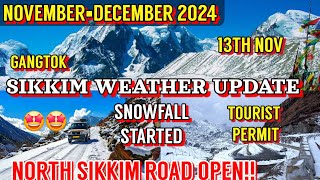 North Sikkim Tour 2024Gangtok To Zero PointSikkim Weather UpdateSikkim Tour 2024 [upl. by Gabel438]