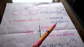 Synthesis of chlorpromazine and propranolol [upl. by Tebazile]