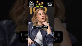 Bence çok haklı ugatv röportajzamanı hazalkaya ünlüler kadın keşfet [upl. by Ellesirg]