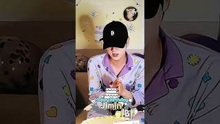 Jin celebrating jimins birthday 🥰🥳🎂 wait for end 😅🤭youtube youtubeshorts shortsfeed shorts jin [upl. by Narot]