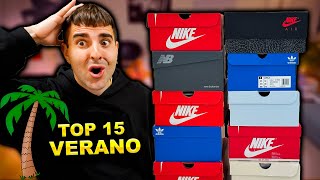 TOP 15 MEJORES ZAPATILLAS VERANO 2024 [upl. by Monagan]