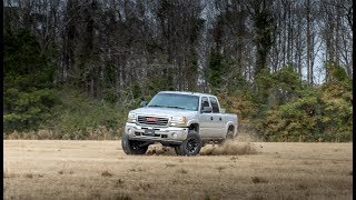 2006 GMC Sierra 1500 Skyjacker 6quot Lift W35quot Nitto Ridge Grapplers [upl. by Shiff]