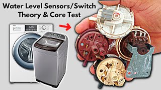 Washing Machine Water Pressure Level SensorSwitch Working Principal amp Repair [upl. by Toinette493]