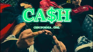 Cebufornia  CASH featuring Lil’Da Big Daddy Blood Raf Ghettlow NoFace Chaw OMV [upl. by Eelyk]