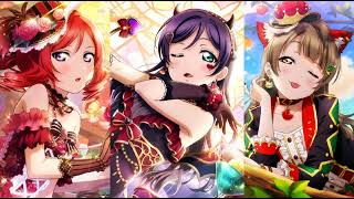 LOVELESS WORLD  Nozomi × Kotori × Maki mix Color Coded [upl. by Hesky]