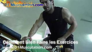 Comment bien faire le Rowing avec Haltère pour Muscler le Dos [upl. by Htidra]