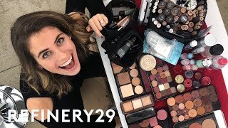 I Tried Being A Professional Makeup Artist For A Day  Lucie For Hire  Refinery29 [upl. by Jak]