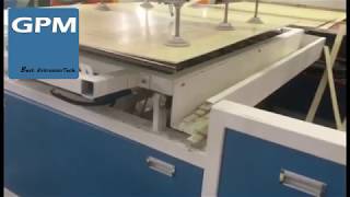 Automatic PVC foam board production line PVC foam board projects [upl. by Eyma466]