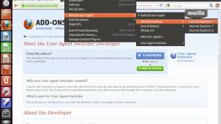 How to Spoof a User Agent String in Firefox [upl. by Trilbi899]