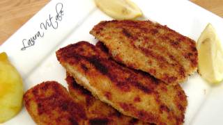 Crispy Tilapia Cutlets  Recipe by Laura Vitale  Laura in the Kitchen Episode 154 [upl. by Tatiania]