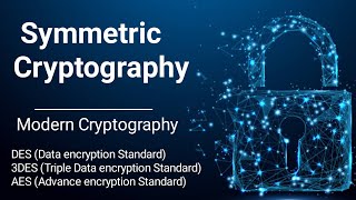 Symmetric key cryptography Symmetric modern Cryptography Hindi Urdu explained [upl. by Alta]