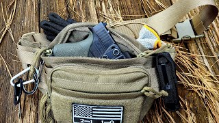 Tactical fanny pack [upl. by Seitz]