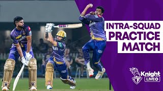 Starc⚡ vs Rinku 💪 KKR Practice Match 2  Knight LIVE  TATA IPL 2024 [upl. by Johnston]