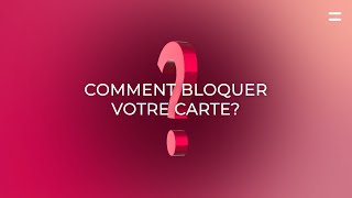 Belfius Mobile  Comment bloquer sa carte si elle est perdue ou volé CardStop [upl. by Krucik]