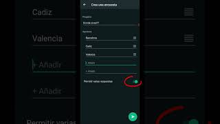 como HACER una ENCUESTA en WHATSAPP 2023 [upl. by Readus]