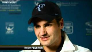 Federer Djokovic Discuss Cincinnati Facilities Upgrade [upl. by Neelahs762]