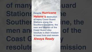 USCG Short Hurricane Helene Recovery hurricane preparation hurricanehelene [upl. by Mignonne]