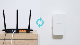 TPLink AC1200 WiFi Range Extender RE300 Quick Setup WPS [upl. by Jarl66]