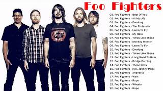 Foo Fighters Greatest Hits Full Album 2020  Best Songs Of Foo Fighters Playlist HQ [upl. by Aneeg]