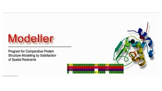 Homology modeling using Modeller  Tutorial for beginners Part 1 [upl. by Dyrraj]