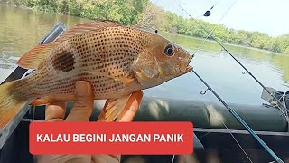 BEGINI AKIBATNYA MANCING PINGGIRAN MUARA BELAWAN SAAT MUSIM HUJAN mancing Belawan terbaru [upl. by Breed]